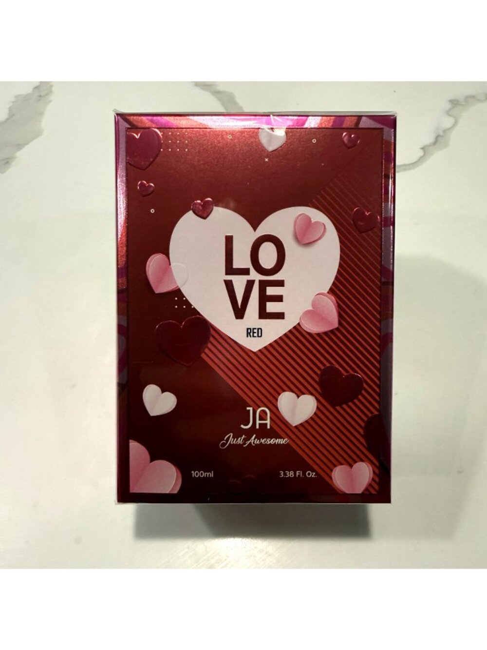 Love Red by Just Awesome JA EDT Women's Perfume 100ml 3.38 fl. oz. - Picture 4 of 6